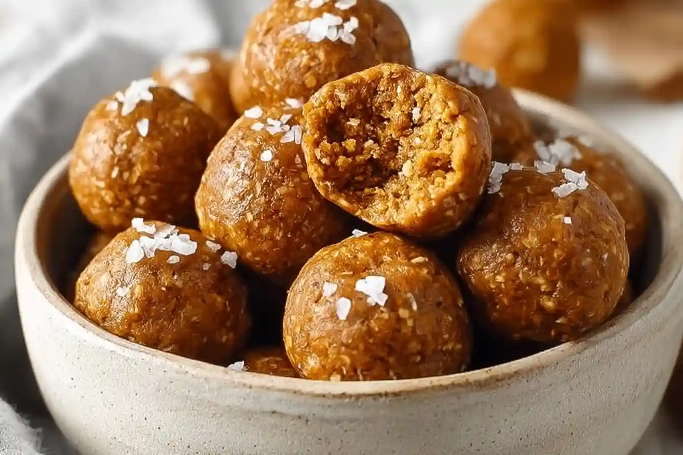 Healthy Pumpkin Spice Protein Balls