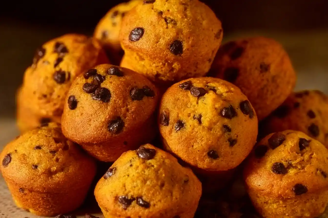Indulge in Delicious Homemade Pumpkin Mini Muffins in Just 20 Minutes!