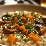 Indulge in Creamy Mushroom Risotto A Cozy Dinner Delight