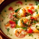 Mediterranean-Style Cauliflower Soup