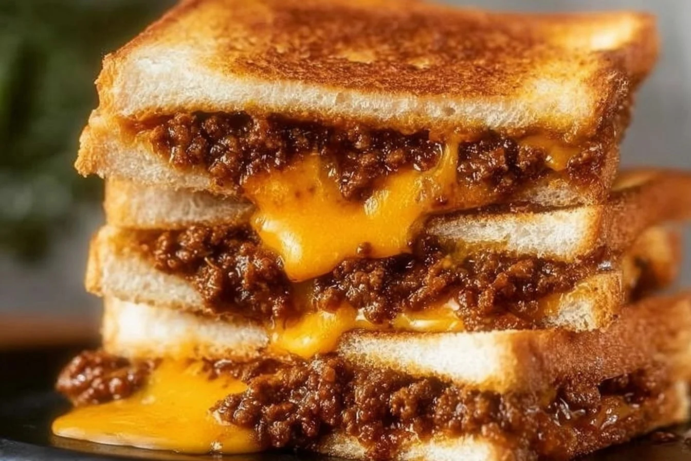 Sloppy Joe Grilled Cheese