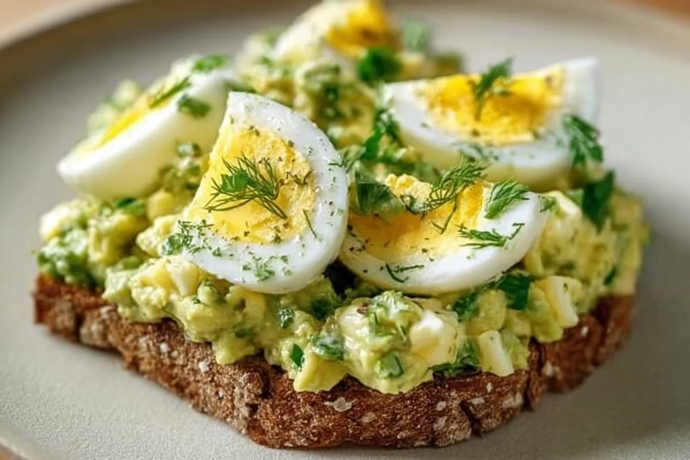 Zesty Avocado Egg Salad