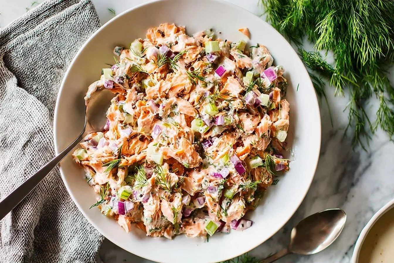 Flaky Salmon Salad (Easy, Fresh, and Ready Fast)