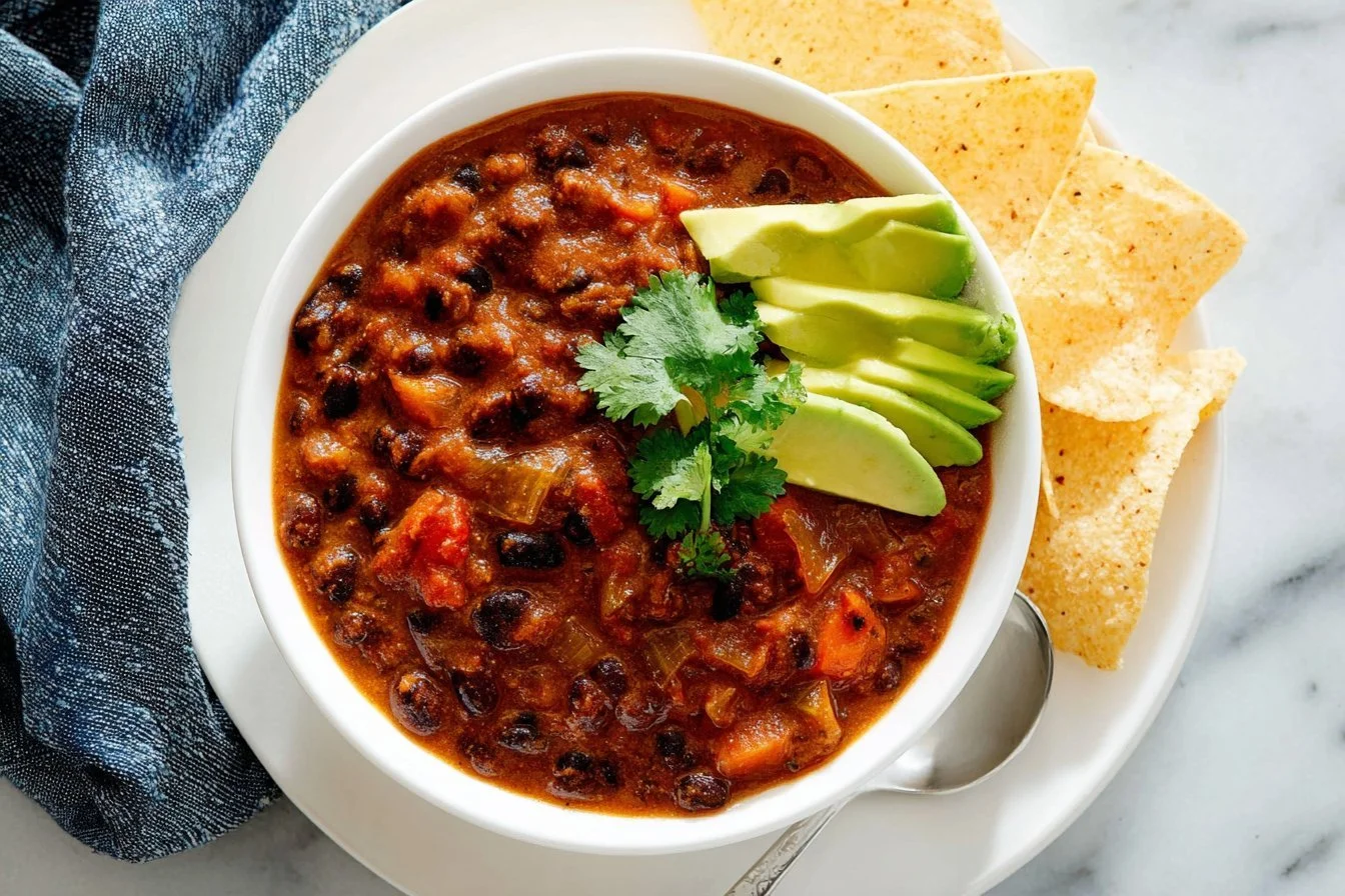 Homemade Vegetarian Chili